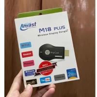 ราคา Anycast M18 Plus HDTV WIFI Display ของแท้ 100% ซื้อของปลอมถูกๆไปทำไม มีประกัน !! รุ่นใหม่ Update Firmware (22654923948)