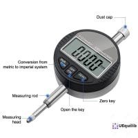 ราคา Uequilib 0-12.7 มม.0.01/0.001 มม.อิเล็กทรอนิกส์ Thiness Gauge หน้าจอ LCD ดิจิตอลไมโครมิเตอร์ Thiness Gauge การวัดความแม่นยําเครื่องมือใหม่ (52410744383)