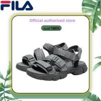 ราคา ♞FILA Fluid รองเท้าแตะกีฬา Sandal (ของแท้ 100 %) Leisure sports beach sandals Gray QAS (24785289316)