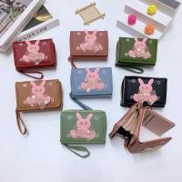 ราคา P41#กระเป๋าสตางค์กระเป๋าสตางค์ผู้หญิงใบสั้น กระเป๋าสตางค์ใบสั้น 3 พับ+ช่องซิปรอบขนาด 8x11 cm. (47814043061)