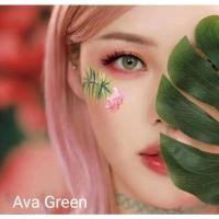 ราคา พร้อมส่ง คอนแทคเลนส์ มี อย.ไทย รุ่น Mini Ava สีเขียว/Green มีค่าสายตาปกติ (0.00) รายเดือน ปลอดภัย (57313701504)