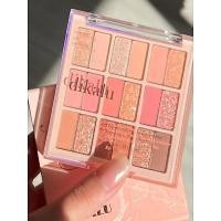 ราคา อายแชโดว์ พาเลทตา DIKALU Platter พาเลทอายแชโดว์ 18 สี Jiugongge Strawberry Smoothie Summer Coral Sweetheart Garden Blue Pink Jump Color (50715256469)