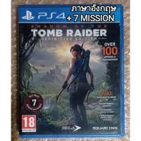 ราคา SHADOW OF THE TOMB RAIDER DEFINITIVE EDITION ภาษาอังกฤษ PS4 PLAYSTATION 4 TOMBRAIDER tom rider Ryder PS5 EN EU (42662028601)
