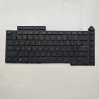 ราคา US Layout แป้นพิมพ์แล็ปท็อปสําหรับ Asus ROG Strix G15 G513 G513Q G513QM G513QY G513QR ไม่มีจุดพร้อม backlit สีดํา (42133382322)