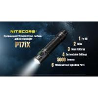 ราคา ไฟฉาย NITECORE P17IX สว่าง 5000 LUMENS ไกล 330 เมตร (45261801425)