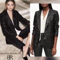 ราคา เบลเซอร์ Banana Republic soft Squin (29415198400)