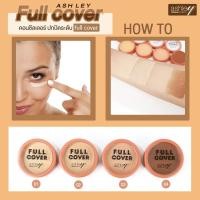 ราคา A-400 ASHLEY FULL COVER CONCEALLER คอนซีลเลอร์ เนื้อครีมเนียนละเอียด ปกปิดมิดทุกร่องรอย (16041747095)
