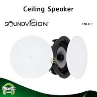 ราคา Ceiling Speaker Soundvision CNI-62 6 นิ้ว Line Volt 70/100V ลำโพงเพดาน ลำโพงติดเพดาน ลำโพงฝั่งฝ้า ลำโพงติดฝั่งฝ้า (29792753482)