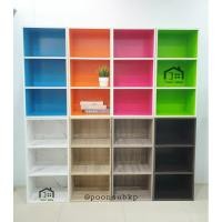 ราคา ชั้นวางของเอนกประสงค์ 3ชั้นโล่ง (922471245)