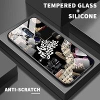 ราคา เหมาะสำหรับ OPPO F11 F9 F5 Youth F7 F15 F17 F19 F19s Pro F21 5G กรณีโทรศัพท์มือถือ Fashions Music Theme เคสโทรศัพท (26021210418)