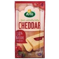 ราคา อาร์ลาเชดด้าชีสก้อน 200กรัม Arla Cheddar Cheese Block 200g. [หมายเลขบาร์โค้ด 5711953027109] (50912719874)