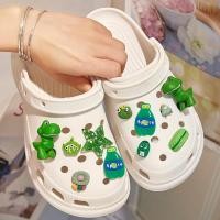 ราคา 11 ชิ้น-รองเท้าแตะรองเท้าแตะอุปกรณ์เสริม DIY/3D Hug Dragon/Croc Jibbitz อุปกรณ์เสริม/Croc charms/Croc อุปกรณ์เสริมที่ถอดออกได้/ของขวัญ (53203668515)