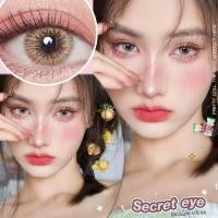 ราคา พร้อมส่ง คอนแทคเลนส์ มี อย.ไทย ฝรั่ง แต่งหน้า Mini Secret eye/Little Secret eye สีเทา/ตาล Gray/Brown สายตาปกติ (51263698701)