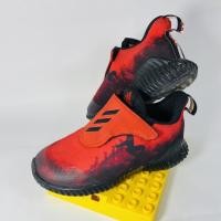 ราคา รองเท้าผ้าใบเด็ก Adidas X Marvel Spiderman สีแดงดำมือสอง[ของแท้ %] (10701595392)