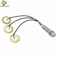 ราคา ZENBEAM Piezo Pickups Transducer, Self-Adhesive Contact Pickup Contact Piezo Pickup, Pickup Combo Microphone Contact Acoustic 3-in-1 & 2-in-1 Guitar Preamp Pickup Guitar (48264753352)