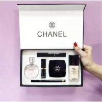 ราคา Chanel 6 in 1 Gift Set High Quality Perfume Foundation ผลิตภัณฑ์ชุดของขวัญ (10709324176)