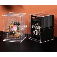 ราคา กล่องอะครีลิคเก็บต่างหู ที่แขวนต่างหู ที่เก็บต่างหู ที่เก็บเครื่องประดับ อะครีลิค พร้อมส่ง (5810850707)