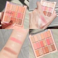 ราคา อายแชโดว์ อายแชโด DIKALU Platter 18 สีอายแชโดว์ Palette หญิง Jiugongge สตรอเบอร์รี่ Smoothie ฤดูร้อน Coral Sweetheart Garden สีฟ้าสีชมพูกระโดดสี (57162898519)
