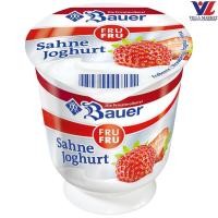 ราคา [สินค้าส่งด่วน] [2523] Bauer Sahne Joghurt Mild Strawberry 150G บาวเออร์ ซาเน่ โยเกิร์ต รสสตรอเบอร์รี่ (46708514962)
