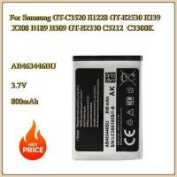 ราคา แบตเตอรี่ใหม่ AB043446บีเอบี463446บ๊าบ553446BU สําหรับ Samsung GT-C3520 E1228 GT-E2530 E339 X208 B189 B309 GT-E2330 C5212 C3300K (55064635450)