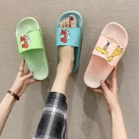 ราคา ✌✿♛รองเท้าแตะ พื้นนุ่ม ลายยีราฟ สีสวย รองเท้าแตะยางพื้นนุ่มใส่สบาย (รุ่น2 animal) (giraffe) (8350226270)
