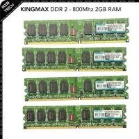ราคา KINGMAX DDR2 RAM 2GB 800MHz PC RAM หน่วยความจําเดสก์ท็อปใช้ (51015053846)