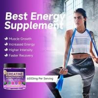 ราคา Ozmots Monohydrate Creatine Gummies เสริมกล้ามเนื้อ Energy Creatine Monohydrate Gummy Grape 60 ชิ้น (47363836305)