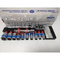 ราคา NP-342 เครื่องมือช่าง Euro king tool DR SOCKET SET 12 PCS เครื่องมือช่าง Euro king tool (2686863053)