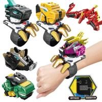 ราคา Mini Agent Team Super Dinosaur Transforming Toy Miniforce Mini Agent X นาฬิกา Mecha หุ่นยนต์ไดโนเสาร์นาฬิกาของเล่น Volt Max Lucy Sammy Transformer KidsToy ของเล่นเด็กผู้ชาย (44003400589)
