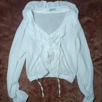 ราคา เสื้อจั๊มเอวสีขาว เสื้อแขนยาวสีขาว (5342698674)