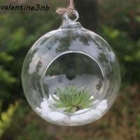ราคา GIZMO แจกันแก้วแขวน, แก้ว Borosilicate โปร่งใสแขวน Tealight Holder, ขวดปลูกใส 6/8/10/12/15 ซม.Ball Succulents พืช Ball คอนเทนเนอร์สวน (57663318546)