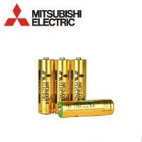 ราคา ถ่าน Mitsubishi alkaline สีทอง ขนาดAA 1.5V 1แพคบรรจุ4ก้อน (20279404297)