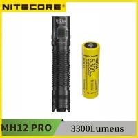 ราคา NITECORE MH12PRO ไฟฉายแบบชาร์จไฟได้ 3300Lumens Include 21700 5300mAH แบตเตอรี่ (57665004706)