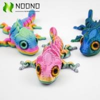 ราคา แอ็คชั่นฟิกเกอร์ NONOPH, โมเดลกิ้งก่าพิมพ์ลายหลากสีหลายข้อต่อ, ของตกแต่งเดสก์ท็อปตุ๊กตากิ้งก่าละเอียด PLA เคลื่อนย้ายได้ (53514816478)