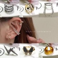 ราคา พร้อมส่ง✨ Earcuff ต่างหูแบบไม่ต้องเจาะหู ต่างหูหนีบ/ต้มหูไม่ต้องเจาะ ต้มหูหนีบ (12985879091)