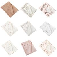 ราคา HL เด็ก Swaddle ผ้าห่มผ้าเช็ดตัวสําหรับชายหญิง 0-24 เดือน Breathable แห้งเร็วผ้าห่มดูดซับผ้าปูที่นอน 33x25 (49315825186)