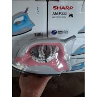 ราคา เตารีด SHARP สีชมพู รุ่น AM-P333 1000 วัตต์ (8117218450)