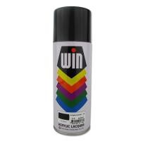 ราคา (KTS)สีสเปรย์ อเนกประสงค์ WIN 400 CC Flat Black (สีดำด้าน) #212 (5071123249)