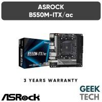 ราคา เมนบอร์ด ASRock B550M-ITX/ac Mini ITX - รองรับโปรเซสเซอร์ AMD RyzenTM 3000, 4000 G-Series และ 5000 Series (57160296322)