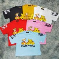 ราคา เสื้อครอป TIGER&POOH เสื้อลายหมีพูห์น่ารักๆ (21890114069)