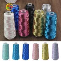 ราคา MUNDAUN Silver Core Yarn, Gold Silver Core Wire Multicolor Gold Silver Yarn, ถักขนสัตว์สินค้า Fine METALLIC เส้นด้าย Hook ทอกระเป๋า (47014528248)