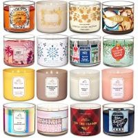 ราคา Bath & Body Works Scented 3 Wick Candle 411g (14.5 oz) เทียนหอม Bath and Body Works ขนาดใหญ่สุด 3 หัวจุด 3 wicks candle (6676977339)