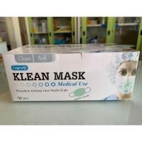 ราคา พร้อมส่งKLEAN MASK หน้ากากอนามัยคลีนมาร์ค หน้ากากปิดจมูก ผ้าปิดจมูก บรรจุ 50 ชิ้น 1 กล่อง (4315935045)