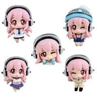 ราคา ฟิกเกอร์ญี่ปุ่นแท้ Sonico - Default Mascot figure set 5 pieces [ Super Sonico ] (40677674676)