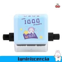 ราคา LUMINESCENCIAGA คณิตศาสตร์ Rolling แสตมป์, 2-in-1 Reusable Math Roller Stamp, เลขคณิตฝึกแสตมป์โรงเรียน (52115134419)