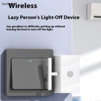 ราคา Luckyee สวิตช์ไฟควบคุมไร้สาย Off เครื่องมือปุ่มอัตโนมัติ Pusher อัจฉริยะ USB ชาร์จขี้เกียจรีโมทคอนโทรลสวิทช์ TQ (44282794206)