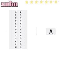 ราคา SUHUHD Sticky Tabs, AZ ตัวอักษร Index Tabs, 8 แผ่นสีขาว 208PCS Self-Adhesive Book Tabs ไฟล์ (54363581412)