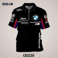 ราคา OD235 ODIN BMW Zippered Polo Shirt เสื้อคอปก มีซิป (18874515512)