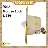 ราคา Yale L-316 Mortise Lock Lever Hook Lock (53664860644)