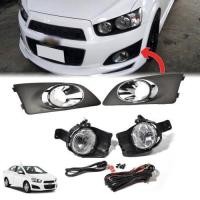 ราคา ไฟตัดหมอก รุ่น CHEVROLET SONIC ปี 2012 - 2016 พร้อมครอบ วงแหวนโครเมี่ยม และชุดสายไฟ 1 ชุด (26092973525)